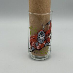 Vintage 1978 Burger Chef Endangered Species "The Orangutan" 5.5" Glass